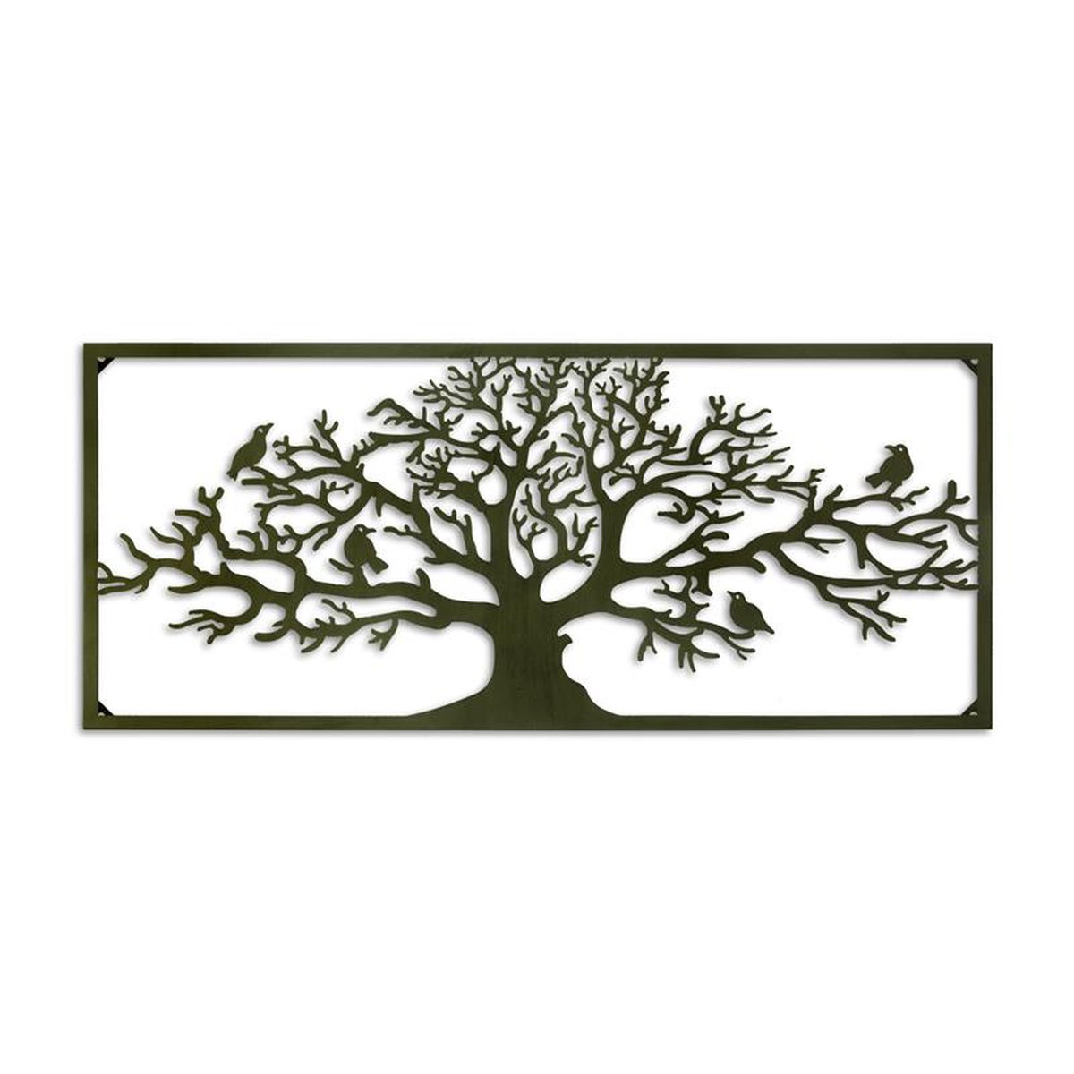AN IRON TREE OF LIFE WALL DECOR