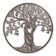 AN IRON TREE OF LIFE WALL DECOR