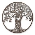 AN IRON TREE OF LIFE WALL DECOR
