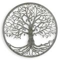 AN IRON TREE OF LIFE WALL DECOR