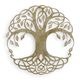 AN IRON TREE OF LIFE WALL DECOR
