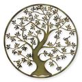 AN IRON TREE OF LIFE WALL DECOR