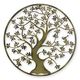 AN IRON TREE OF LIFE WALL DECOR