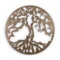AN IRON TREE WALL DECOR