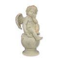 AN MGO SCULPTURE OF A PUTTO