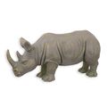 AN MGO SCULPTURE OF A RHINOCEROS