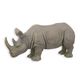 AN MGO SCULPTURE OF A RHINOCEROS