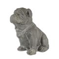 AN MGO SCULPTURE OF AN ENGLISH BULLDOG