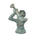 AN MGO TORSO FIGURINE OF A JAZZ MUSICIAN