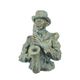 AN MGO TORSO FIGURINE OF A JAZZ MUSICIAN