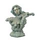 AN MGO TORSO FIGURINE OF A MUSICIAN