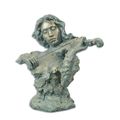 AN MGO TORSO FIGURINE OF A MUSICIAN