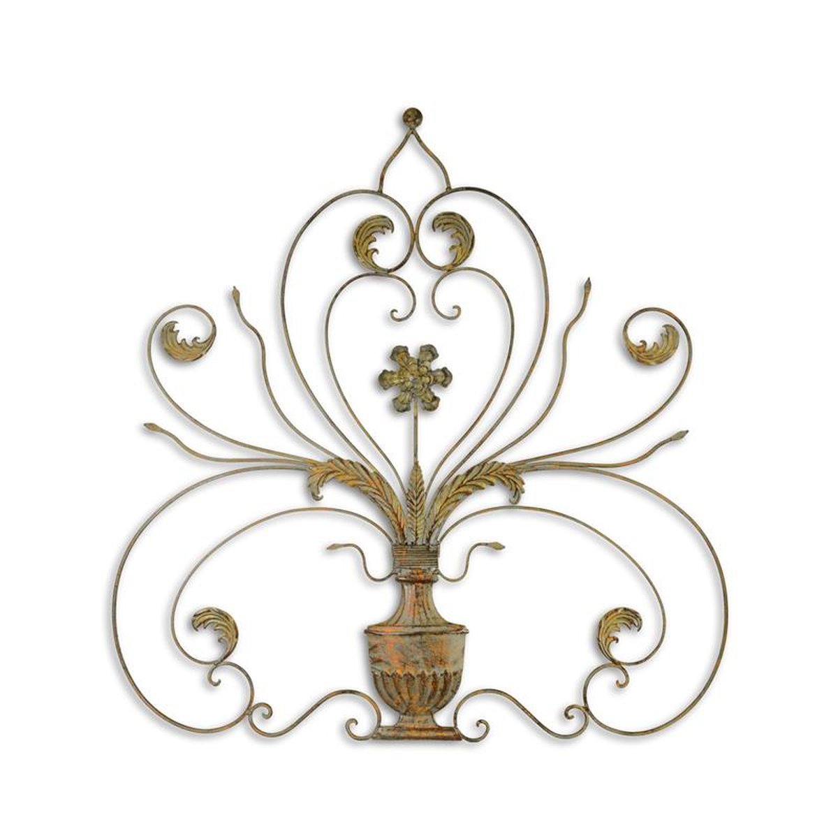 AN ORNAMENTAL WALL DECORATION