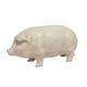 BIG PIG BANK WHITE HxL: 17 x 35 cm.