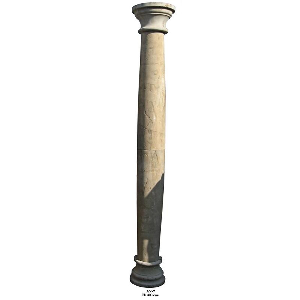 COLUMN H: 300 cm.