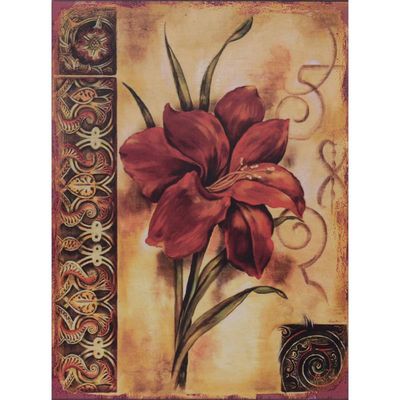 TIN PLAQUE LxW: 40 x 30 cm.