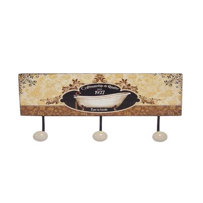 XX IRON HOOK SET-2 LxW: 15,5 x 37 cm.