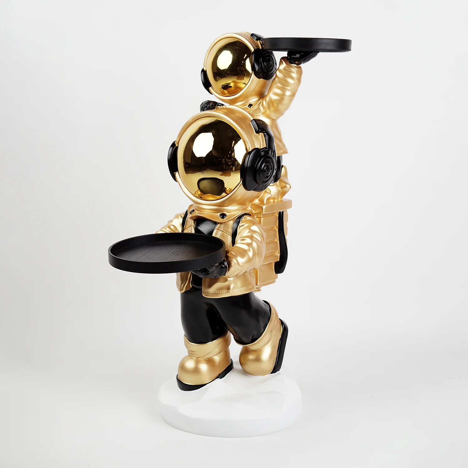 2 Astronauts with Trays