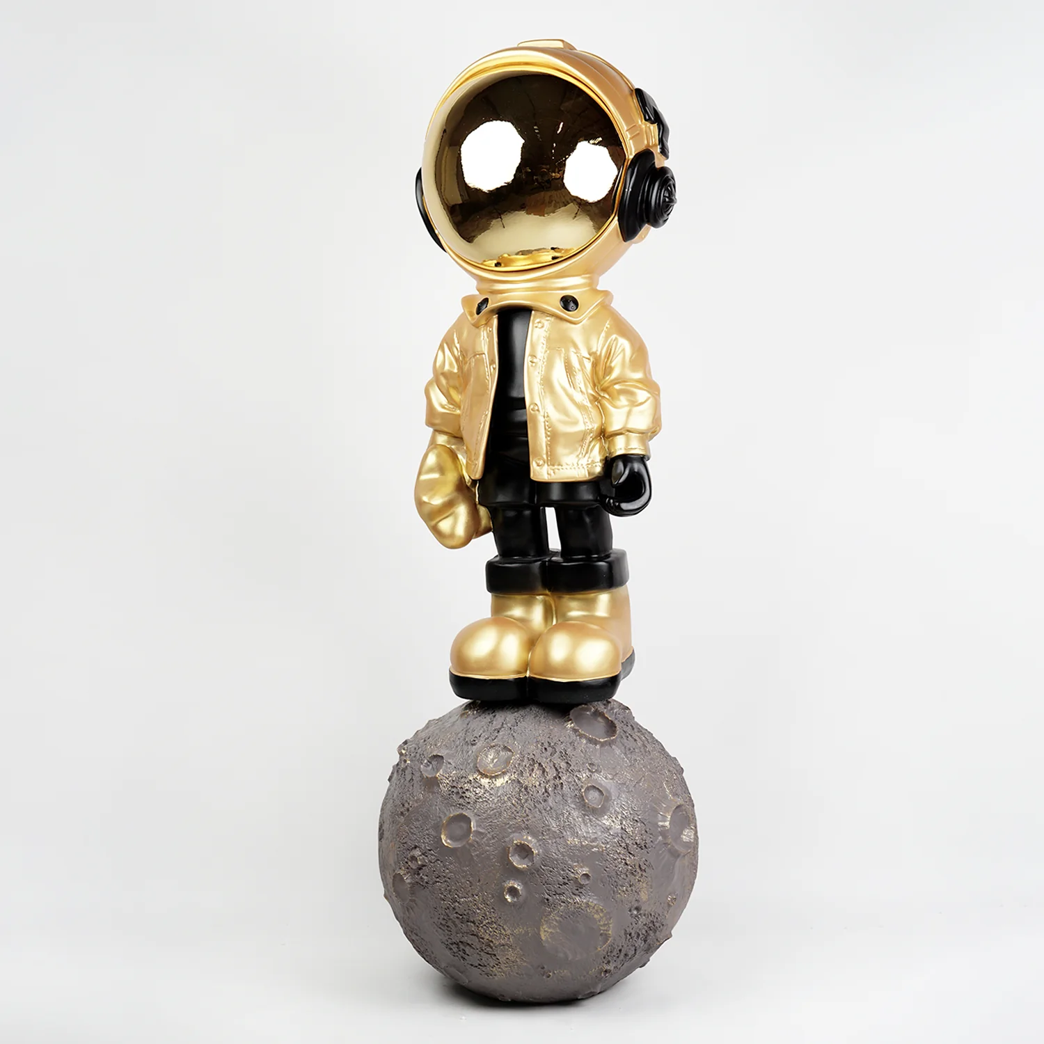 Astronaut Standing on the Planet