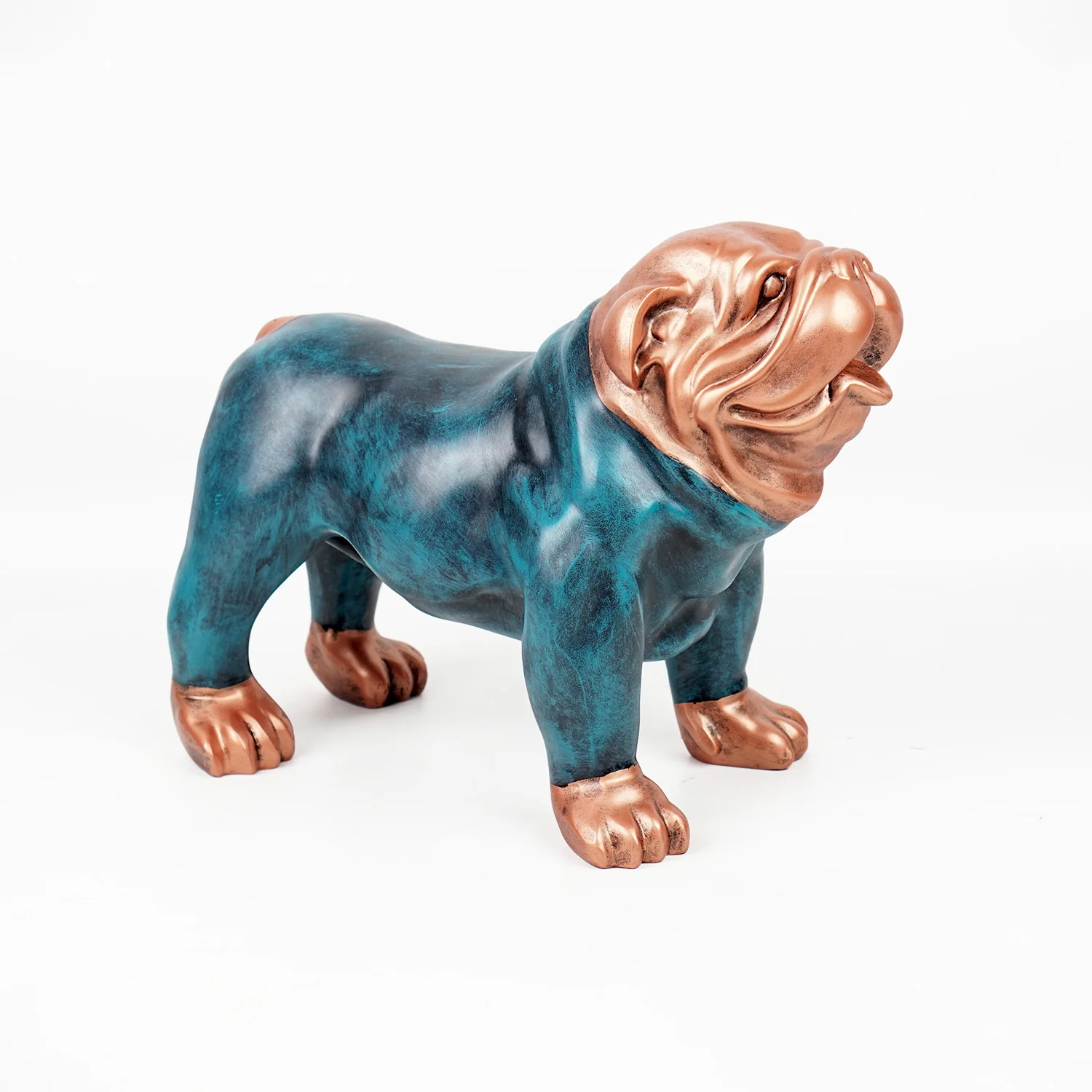 Bulldog Usa M - Patina Blue/bronze