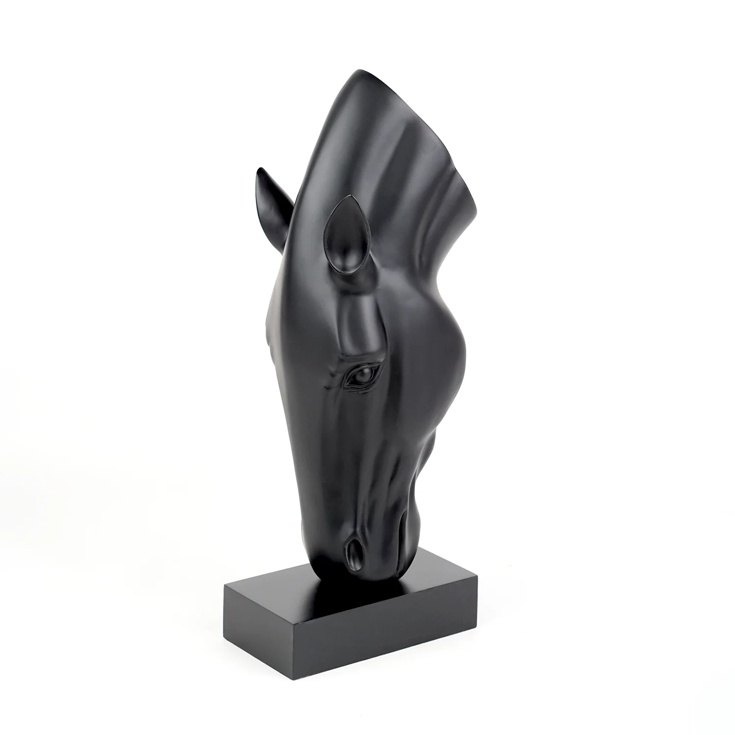 Horse Head S - Black Mat