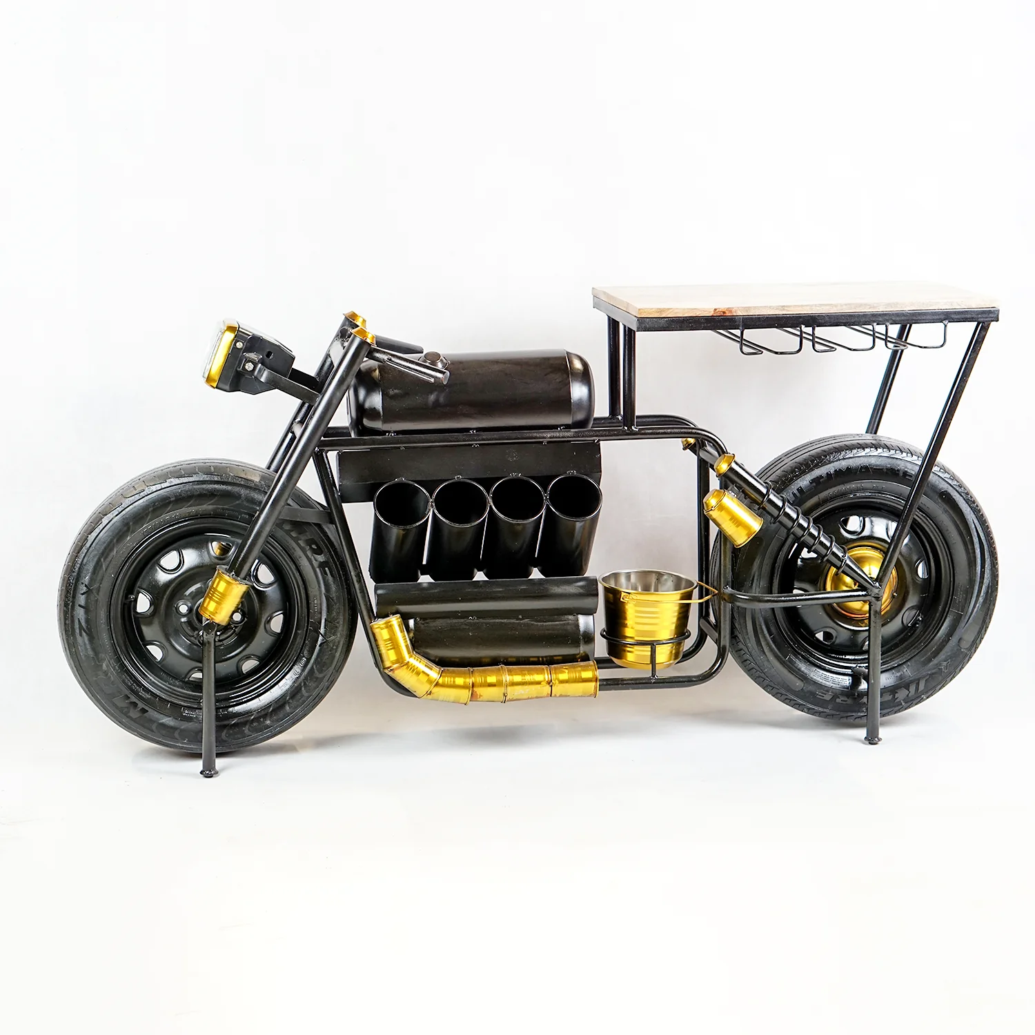 Iron - Wooden Bike Console