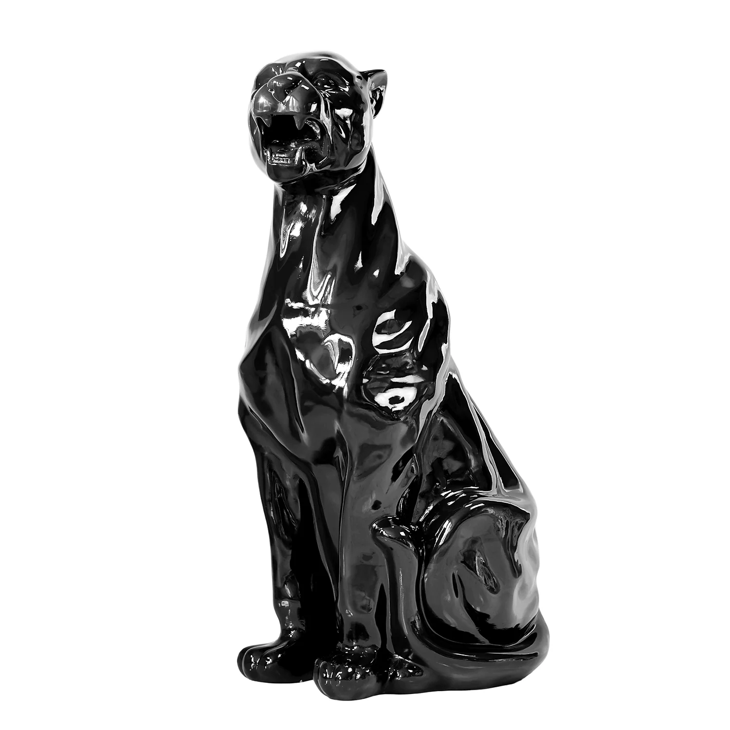 Panther Sitting - Monocolor