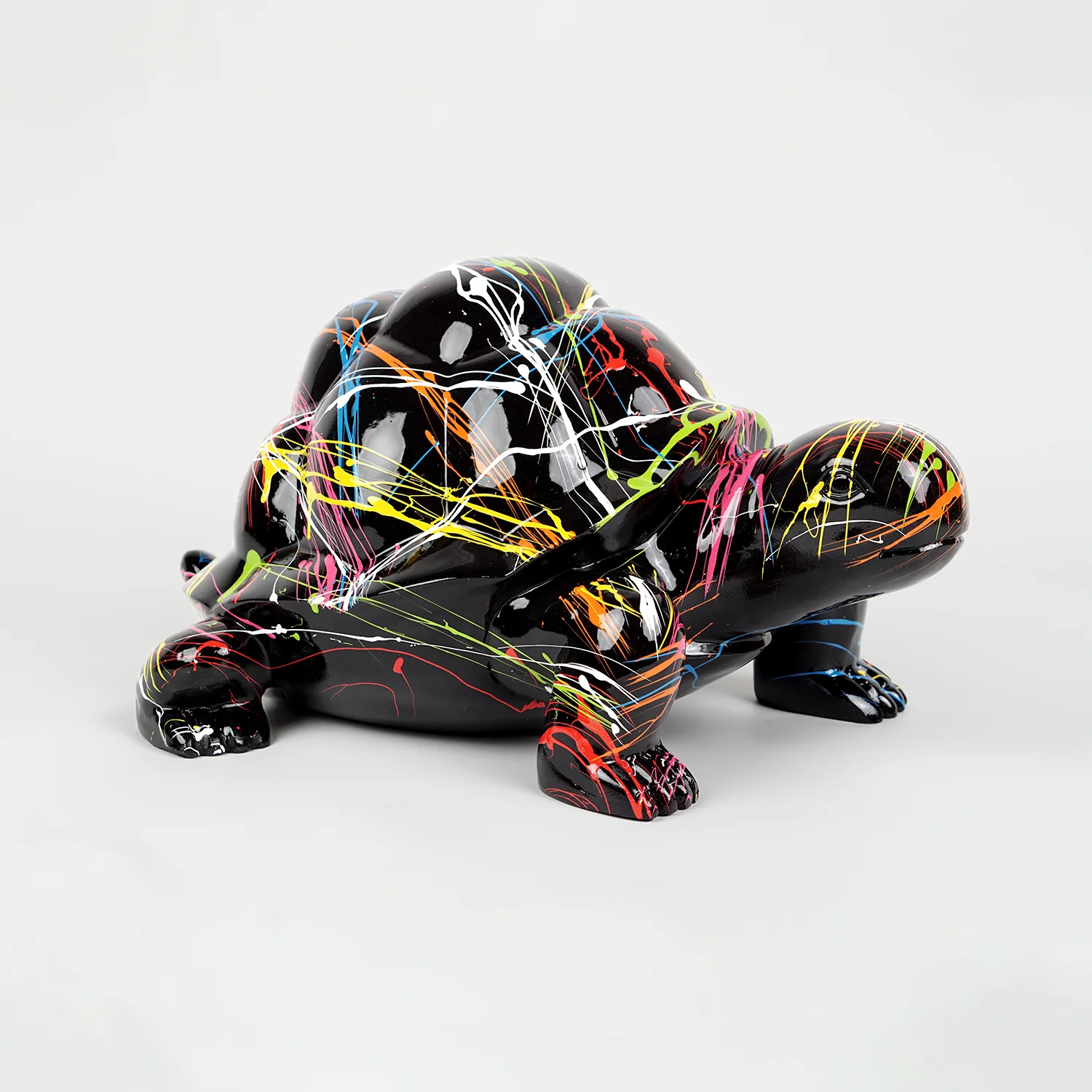 Turtle S - Black Splash